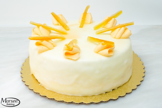 Tangerine Dream Cake - 7 inch