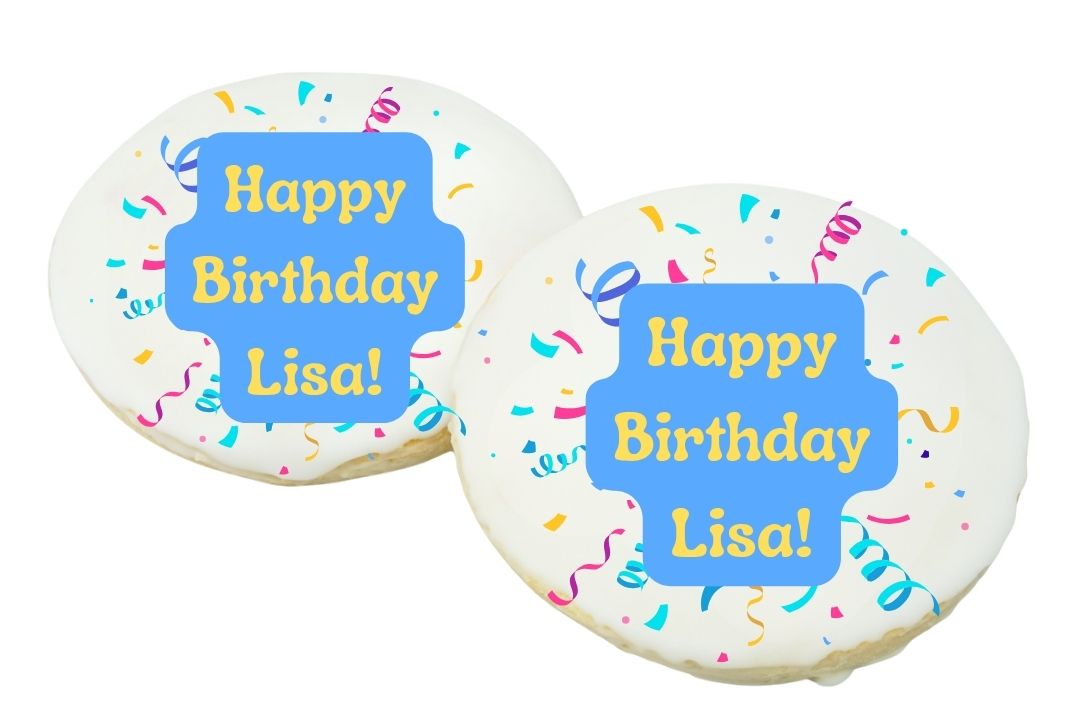 Customizable Shortbread Cookie - 12ct - Image 3